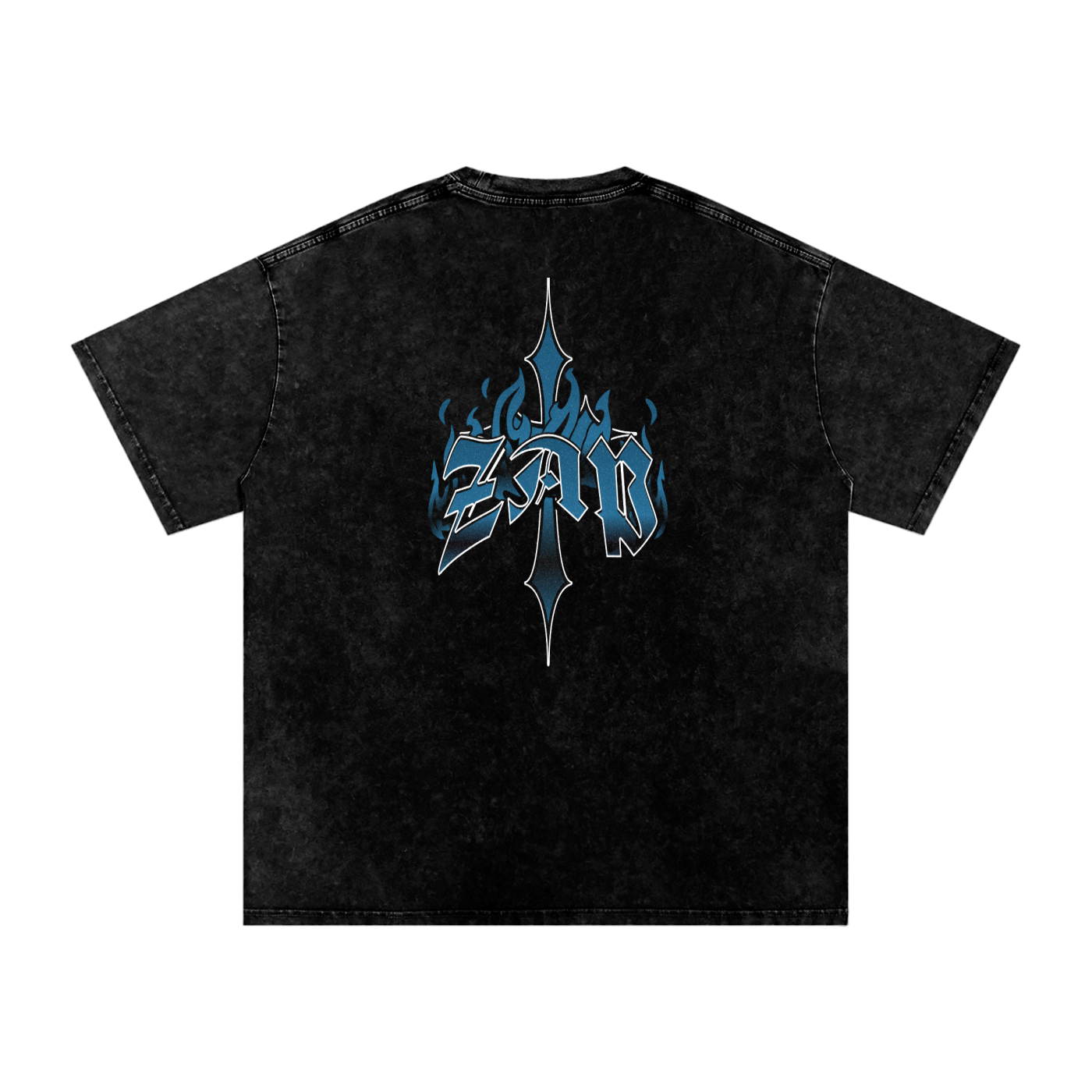 Acid Wash Oversize T-Shirt - 250 GSM