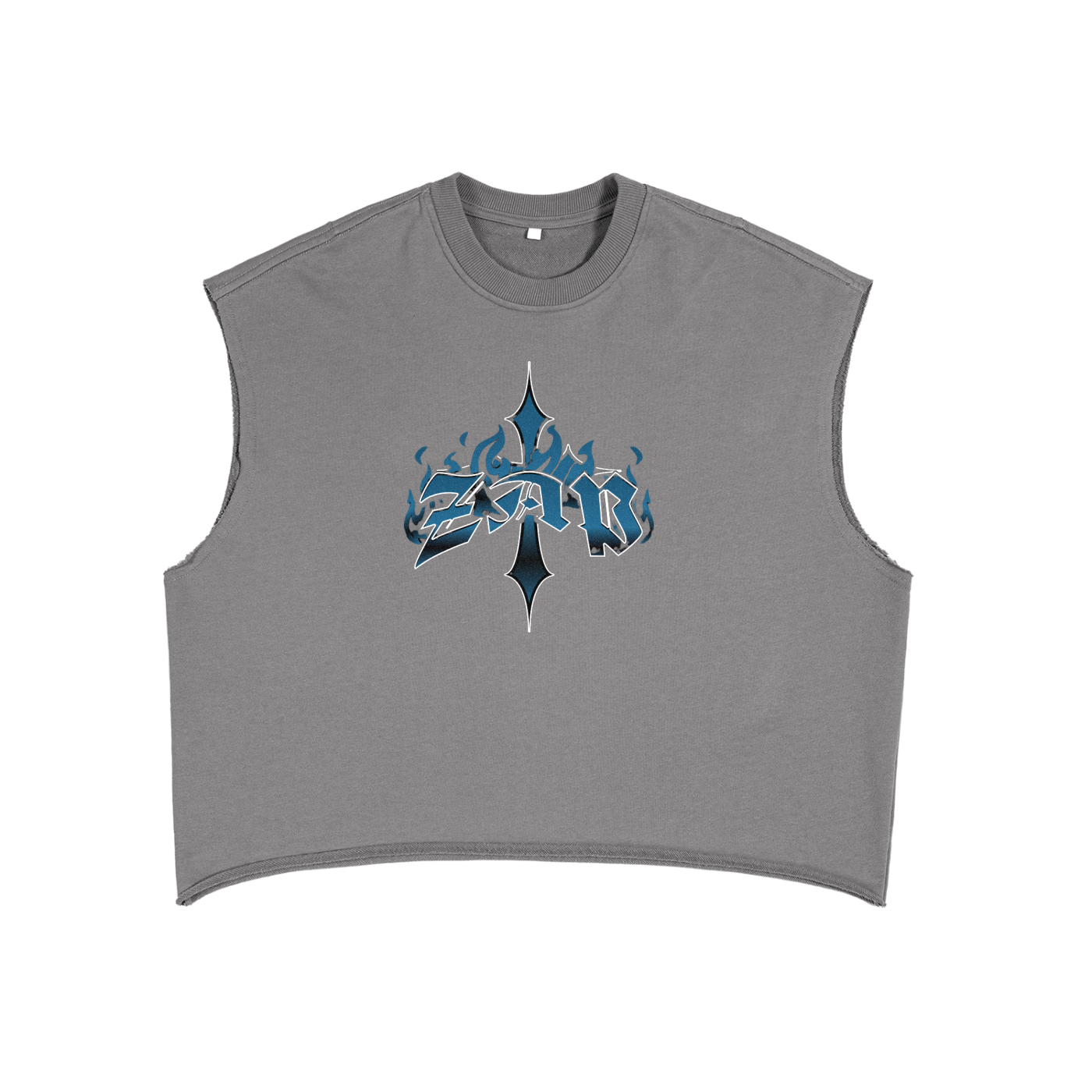French Terry Boxy Tank Top
